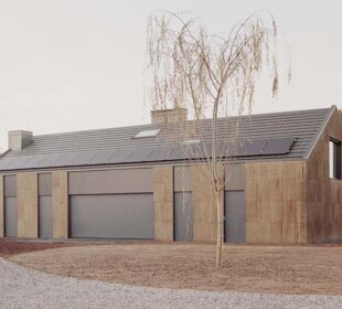 Embracing Nature: The Sustainable Design of the House of Wood, Straw, and Cork